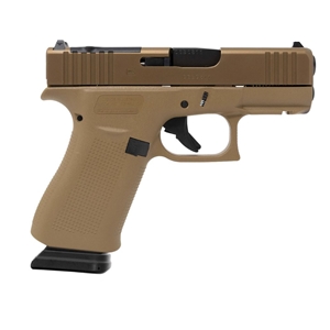 Glock 43X MOS 15rd – Coyote Brown (Davidson’s Exclusive)